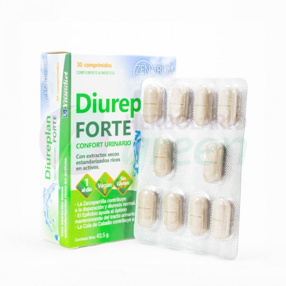 Diureplan Forte 30 comprimidos Zentrum