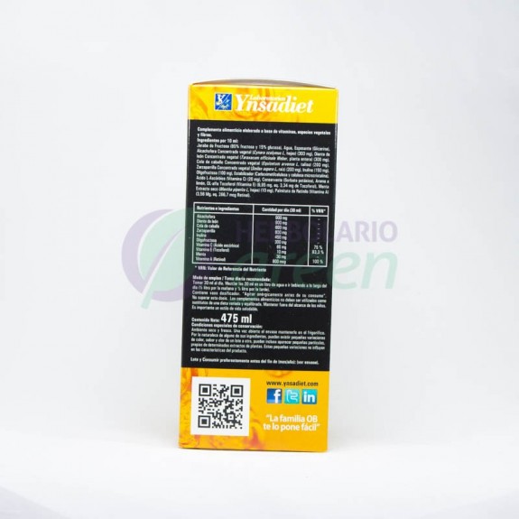 OB3 Drenante Jarabe 475 ml