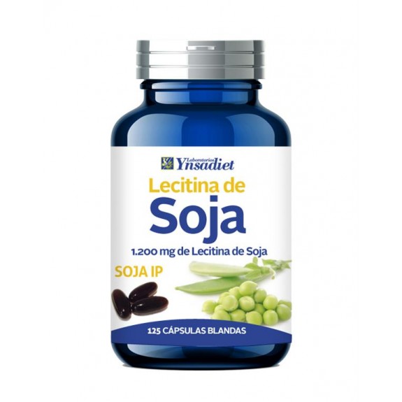 Lecitina de Soja 1200 mg 125 perlas Ynsadiet