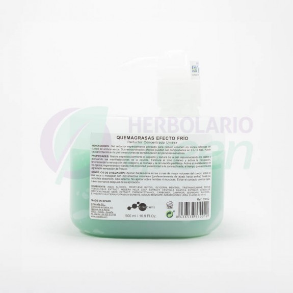 Quemagrasas efecto frio 500ml Bifemme