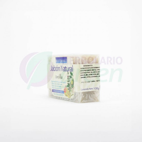 Jabón Natural Arcilla 100gr Ynsadiet
