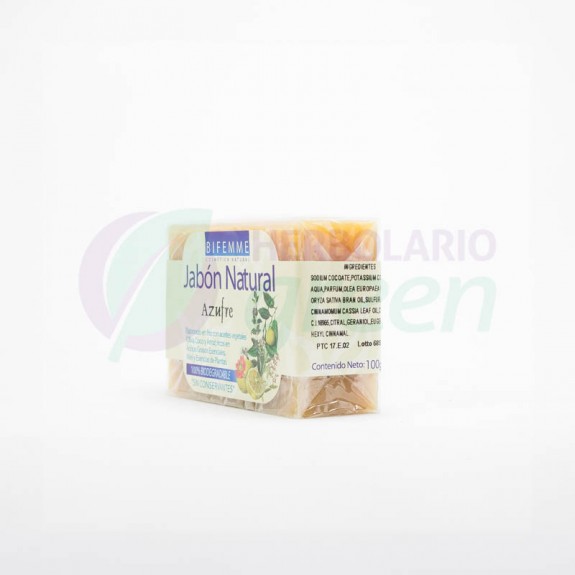 Jabón Natural Azufre 100gr Ynsadiet