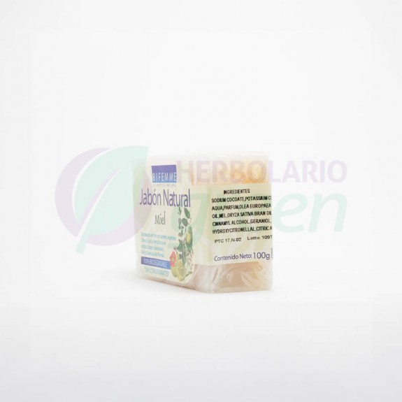 Jabón Natural Miel 100gr Ynsadiet