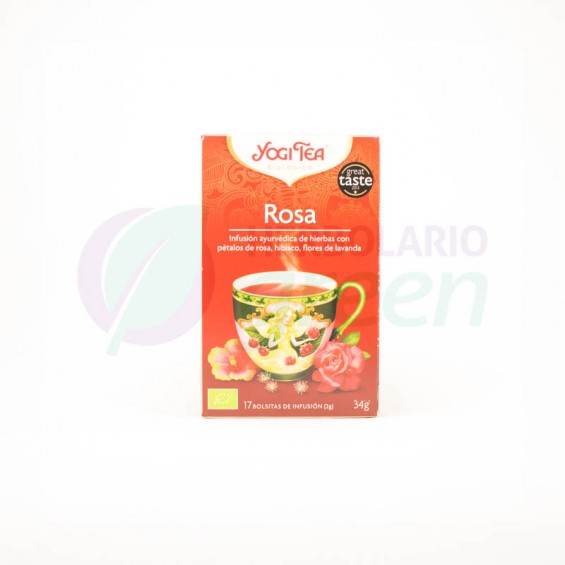 Infusion Rosa 17 filtros Yogi Tea