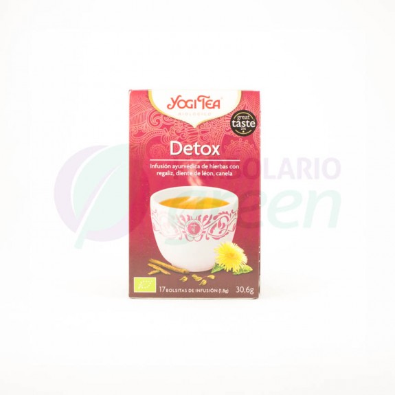 Infusion Detox 17 filtros Yogi Tea